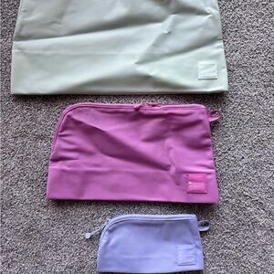 lululemon athletica Mini Bags Set - Green, Pink, Purple